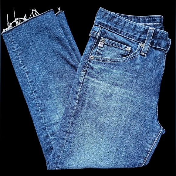 AG-ED DENIM ADRIANO GOLDSCHMIED "The Ex-boyfriend slim" Slouchy slim, size 24 - Picture 4 of 12